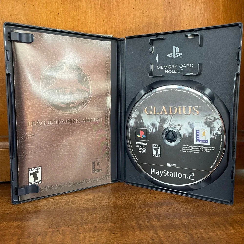 Gladius Sony PlayStation 2 PS2 Game CIB Tested‎ Manual Reg Card RPG